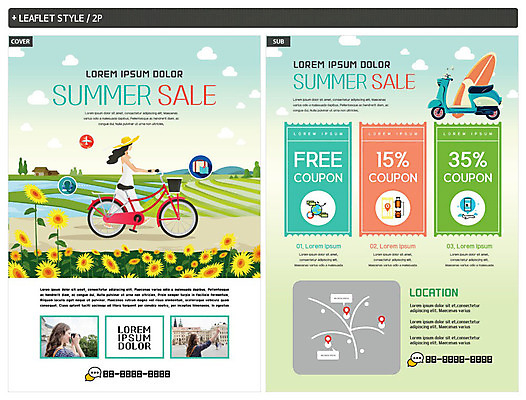 서양인 외국인 템플릿 여자 ZIP 포스터 리플렛 해바라기 성인 여름 여름휴가 바캉스 세일 자전거 사진촬영 오토바이 서핑보드 전단템플릿 전단 쿠폰 약도 성인여자만 인디자인 INDD 이미지템플릿 계절 꽃 지도 휴가 사람 인종 바이크 촬영 보드_스포츠 홍보물 여자만 성인만 파일형식 여름_계절
