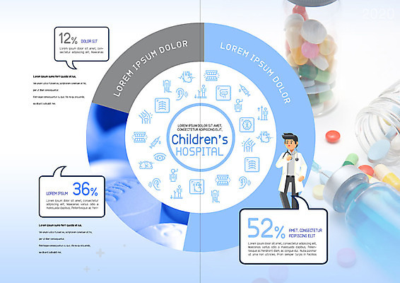 PSD 템플릿 표지디자인 북디자인 출판디자인 남자 내지 어린이 리플렛 말풍선 북커버 의학 병원 한명 팜플렛 성인 파란색 알약 약 의사 원형 퍼센트 소아과 성인남자한명만 이미지템플릿 도형 1 컬러 사람 의료진 특수기호 남자한명만 성인남자만 파일형식