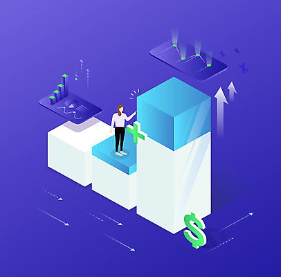 여자 화살표 일러스트 그래프 한명 사람 성인 금융 파란색 달러 사각형 보라색 가리킴 플러스 입체 모던 상승 심플 전자 아이소메트릭 체크인 성인여자한명만 국내일러스트 AI파일 도형 1 기호 컬러 컨셉 돈 손짓 경제 여자한명만 성인여자만 파일형식 벡터