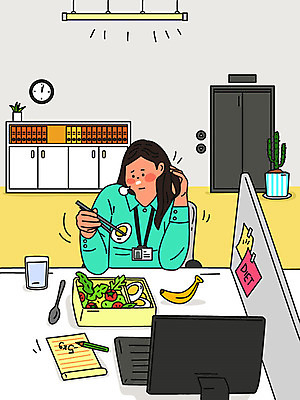 여자 몸매관리 다이어트 일러스트 회사 스트레스 바나나 건강 한명 사람 앉기 성인 여름 노란색 건강관리 계란 샐러드 한숨 엘리베이터 괴로움 준비 도시락 점심 살빼기 성인여자한명만 식단관리 국내일러스트 AI파일 1 계절 감정 음식 컬러 과일 비즈니스 모션 관리 알 여자한명만 성인여자만 파일형식 벡터