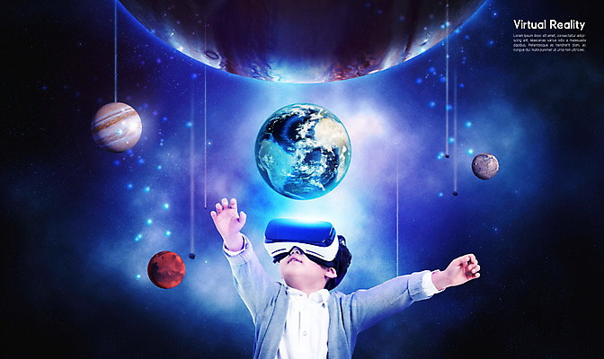 PSD 편집이미지 남자 별 지구 어린이 한명 소년 파란색 우주 행성 한국인 체험 손뻗기 가상현실 소년한명만 카피스페이스 4차산업 VR기기 이미지편집 자연요소 1 산업 컬러 컨셉 모션 사람 동양인 기계 공백 남자한명만 소년만 파일형식