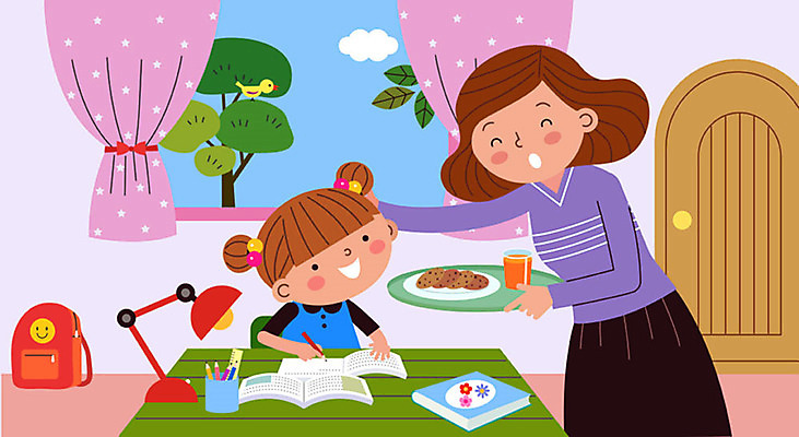 나무 학생 여자 딸 음료 어린이 일러스트 창문 엄마 사람 소녀 성인 두명 책 연필 과자 기쁨 스탠드 책상 즐거움 연필꽂이 칭찬 여자만 스쿨팩 국내일러스트 AI파일 식물 감정 가구 가족 문구용품 학용품 디저트 조명 필기구 파일형식 벡터