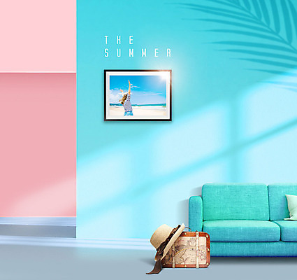 PSD 편집이미지 모자 여자 여행 액자 잎 그림자 한명 20대 성인 여름 여름휴가 바캉스 소파 컬러풀 여행가방 한국인 즐거움 성인여자한명만 이미지편집 식물 1 잡화 계절 감정 컬러 의자 가방 휴가 사람 동양인 청년 여자한명만 성인여자만 파일형식 여름_계절