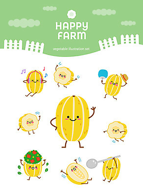 캐릭터 모자 스티커 과일 일러스트 응원 사람없음 세트 귀여움 숟가락 헤드셋 여러개 음악감상 샐러드 유기농 참외 과일캐릭터 이모티콘 참외캐릭터 아기자기 과채 일러캐릭터 AI파일 웰빙 잡화 음식 음향기기 다수 컨셉 채소 수저 헤드폰 감상 파일형식 벡터