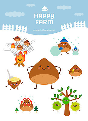 나무 캐릭터 스티커 겨울 일러스트 눈사람 불 사람없음 세트 귀여움 숟가락 여러개 밤 밤송이 겨울음식 유기농 겨울간식 밤나무 견과류캐릭터 이모티콘 군밤 눈뭉치 밤캐릭터 양갱 슈퍼푸드 제철음식 아기자기 일러캐릭터 AI파일 자연요소 식물 웰빙 계절 음식 다수 컨셉 디저트 수저 견과류 밤_견과류 굽기 건강식품 제철 파일형식 벡터