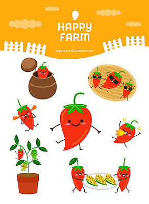캐릭터 화분 스티커 잎 일러스트 고추 사람없음 세트 바구니 귀여움 여러개 항아리 유기농 매움 이모티콘 채소캐릭터 고추튀김 고추캐릭터 아기자기 일러캐릭터 AI파일 식물 웰빙 다수 컨셉 채소 튀김 도자기 맛 파일형식 벡터