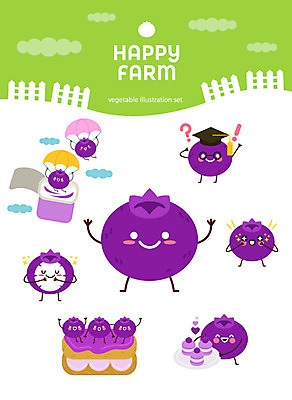 캐릭터 빵 스티커 일러스트 학사모 사람없음 세트 귀여움 여러개 물음표 열기구 유기농 블루베리 과일캐릭터 요거트 마스크팩 이모티콘 마카롱 슈퍼푸드 블루베리캐릭터 아기자기 일러캐릭터 AI파일 모자_잡화 기호 웰빙 음식 다수 컨셉 과일 졸업 항공교통 디저트 유제품 팩 건강식품 파일형식 벡터