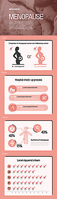 여자 분홍색 40대 중년 일러스트 그래프 한명 임신 인포그래픽 한국인 갱년기 여성질환 중년여자한명만 불임 국내일러스트 AI파일 1 컬러 사람 동양인 성인 질병 증상 여자한명만 중년여자만 파일형식 벡터