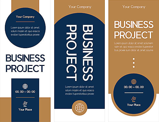 템플릿 배너 배너템플릿 세로배너 사람없음 갈색 현수막 원형 남색 배너세트 AI파일 도형 컬러 세로 세트 파일형식 벡터