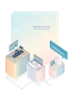 라이프스타일 여자 인터넷 일러스트 정보통신 건강 정보기술 스마트라이프 한명 성인 컬러풀 운동 건강관리 헬스 네트워크 스마트 하이테크 미래도시 시스템 아이소메트릭 성인여자한명만 ICT 국내일러스트 AI파일 1 컬러 컨셉 통신 미래 기술 관리 사람 생활 정보 도시 여자한명만 성인여자만 파일형식 벡터 4차산업
