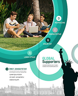 PSD 서양인 외국인 템플릿 해외 표지디자인 북디자인 출판디자인 여자 남자 내지 리플렛 대학생 2단접지 북커버 팜플렛 20대 성인 책 세명 초록색 친구 노트북 글로벌 미국 체험 원형 자유의여신상 서포터즈 이미지템플릿 도형 학생 컬러 컨셉 북아메리카 관계 사람 인종 청년 전자제품 세계문화유산 파일형식