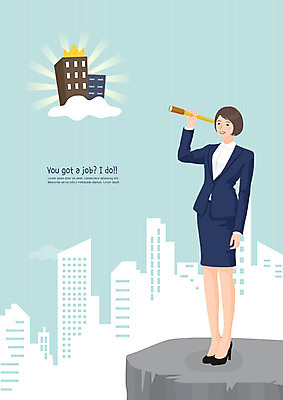 여자 일러스트 회사 한명 사람 정장 20대 성인 망원경 구직 비즈니스우먼 실업자 검색 신입사원 취업준비생 구인구직 인턴 채용 채용박람회 성인여자한명만 국내일러스트 AI파일 1 옷 컨셉 비즈니스 청년 직장인 구인 박람회 여자한명만 성인여자만 파일형식 벡터