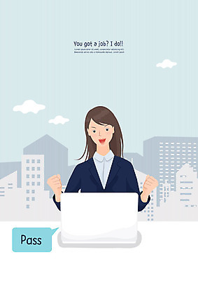 여자 일러스트 한명 사람 정장 20대 성인 노트북 구직 비즈니스우먼 실업자 합격 신입사원 취업준비생 구인구직 인턴 채용 채용박람회 성인여자한명만 국내일러스트 AI파일 1 옷 컨셉 비즈니스 청년 전자제품 직장인 구인 박람회 여자한명만 성인여자만 파일형식 벡터