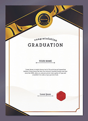 문양 영어 일러스트 졸업 프레임 사람없음 축하 졸업장 상패 테두리 금박 수여 인장 상장프레임 국내일러스트 AI파일 문자 교육 컨셉 상_우승 파일형식 벡터