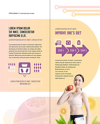 PSD 템플릿 표지디자인 북디자인 출판디자인 여자 내지 리플렛 다이어트 2단접지 북커버 과일 건강 한명 팜플렛 20대 성인 뷰티 주황색 한국인 사과 체중계 그라데이션 성인여자한명만 디톡스 이미지템플릿 1 컬러 사람 동양인 청년 여자한명만 성인여자만 파일형식