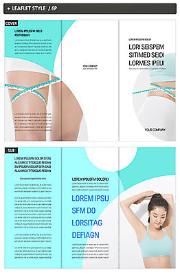 템플릿 표지디자인 여자 표지 ZIP 내지 리플렛 하늘색 다이어트 3단접지 줄자 건강 팜플렛 20대 성인 세명 운동 헬스 한국인 성인여자만 인디자인 INDD 이미지템플릿 자 사람 동양인 청년 파란색 여자만 성인만 파일형식