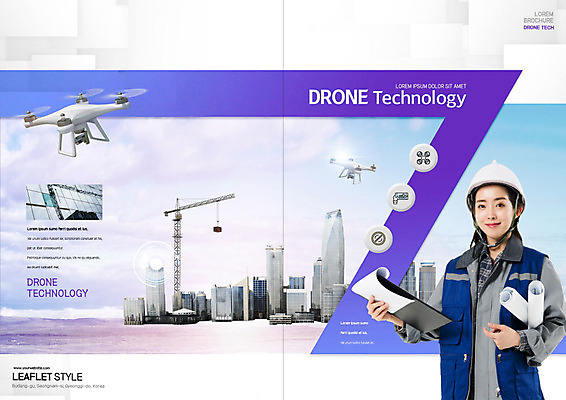 PSD 템플릿 표지디자인 북디자인 출판디자인 여자 표지 리플렛 북커버 한명 팜플렛 20대 성인 보라색 건설현장 한국인 안전모 건축가 드론 성인여자한명만 4차산업 이미지템플릿 직업 1 산업 컬러 건설업 사람 동양인 청년 헬멧 안전장비 여자한명만 성인여자만 파일형식