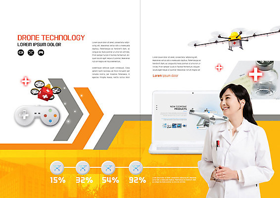 PSD 템플릿 표지디자인 북디자인 출판디자인 여자 내지 리플렛 북커버 의학 병원 한명 팜플렛 성인 30대 약 주황색 한국인 의사 구급상자 드론 성인여자한명만 4차산업 이미지템플릿 1 산업 컬러 사람 동양인 장년 의료진 의료용품 여자한명만 성인여자만 파일형식
