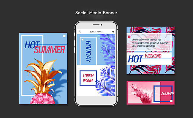 PSD 템플릿 ZIP 웹템플릿 디자인시안 모바일 휴가 이벤트 사람없음 여름 여름휴가 바캉스 스마트폰 세트 컬러풀 어플리케이션 파인애플 모바일템플릿 모바일웹 소셜네트워크 소셜미디어 웹배너 트로피컬아트 모바일앱 SNS배너 이미지템플릿 배너 계절 컬러 과일 핸드폰 스마트기기 열대과일 그림 파일형식 여름_계절