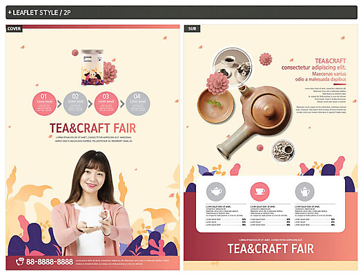 템플릿 여자 ZIP 리플렛 한명 20대 성인 한국인 차 전통차 찻잔 찻주전자 전단템플릿 전단 꽃차 성인여자한명만 인디자인 INDD 이미지템플릿 1 음료 주전자 잔 사람 동양인 청년 차_음료 홍보물 여자한명만 성인여자만 파일형식