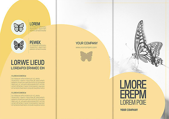 템플릿 표지디자인 북디자인 출판디자인 표지 리플렛 나비 북커버 3단접지 팜플렛 사람없음 세트 노란색 봄 나비축제 이미지템플릿 AI파일 계절 컬러 곤충 축제 파일형식 벡터