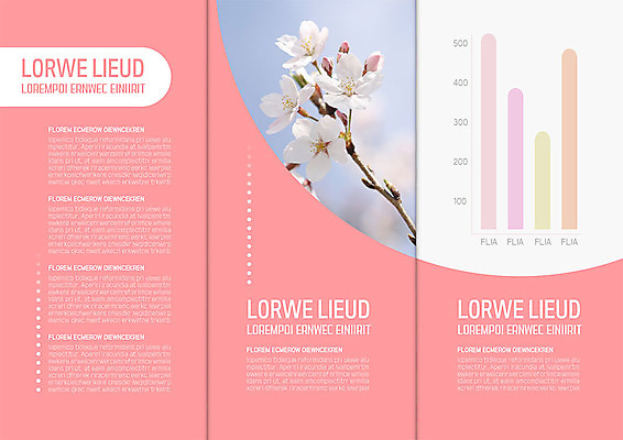 템플릿 표지디자인 북디자인 출판디자인 꽃 내지 리플렛 분홍색 북커버 3단접지 팜플렛 사람없음 세트 봄 벚꽃 벚꽃축제 이미지템플릿 AI파일 식물 계절 컬러 축제 꽃축제 파일형식 벡터