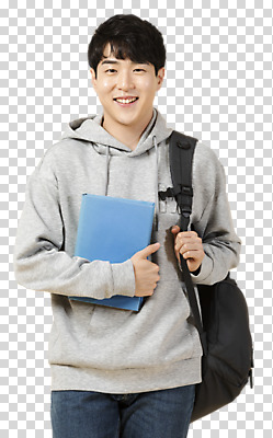 편집이미지 응시 남자 대학생 배낭 한명 미소 들기 사람 상반신 20대 청년 성인 앞모습 책 한국인 PNG 청년남자한명만 성인남자한명만 편집소스 1 학생 시선 뷰포인트 가방 모션 표정 동양인 남자한명만 성인남자만 청년남자만 파일형식