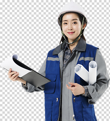편집이미지 직업 응시 여자 노동자 작업복 공사 한명 미소 들기 사람 20대 성인 앞모습 설계도 한국인 자신감 안전모 문서 파일 PNG 현장직 성인여자한명만 편집소스 1 시선 옷 감정 뷰포인트 모션 건설업 표정 동양인 청년 헬멧 안전장비 여자한명만 성인여자만 파일형식