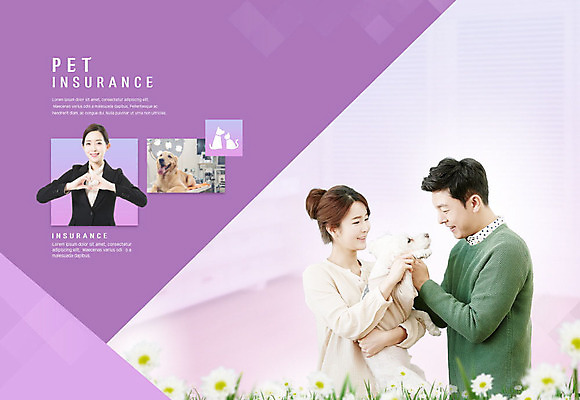 PSD 동물 편집이미지 커플 여자 남자 꽃 반려견 두마리 거실 안기 나뭇잎 사람 20대 성인 세명 30대 반려동물 보라색 한국인 강아지 동물병원 보험 반려 보험설계사 동물보험 이미지편집 식물 직업 컬러 잎 2 관계 모션 병원 동양인 청년 장년 개 파일형식