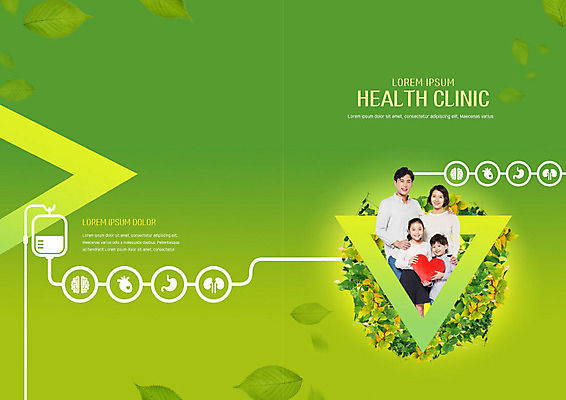 PSD 템플릿 표지디자인 북디자인 출판디자인 여자 표지 남자 딸 아들 어린이 리플렛 북커버 의학 가족 엄마 건강 병원 사랑 팜플렛 여러명 성인 초록색 30대 건강관리 한국인 하트 아빠 삼각형 클리닉 이미지템플릿 모양 도형 감정 컬러 다수 관계 관리 사람 동양인 장년 파일형식