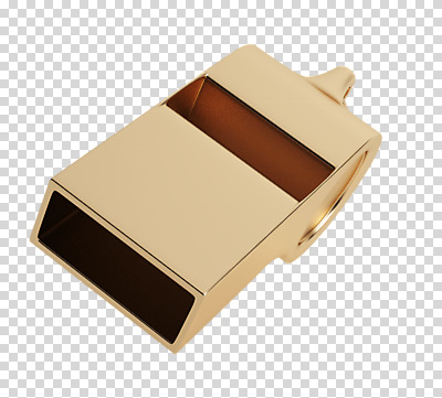 편집 편집이미지 사람없음 한개 3D소스 3D 금색 호루라기 디지털합성 오브젝트 PNG 편집소스 1 컬러 파일형식