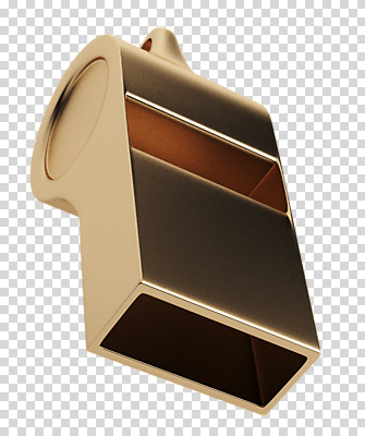 편집 편집이미지 사람없음 한개 3D소스 3D 금색 호루라기 디지털합성 오브젝트 PNG 편집소스 1 컬러 파일형식