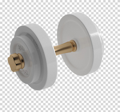 편집 편집이미지 사람없음 한개 3D소스 3D 아령 금색 흰색 디지털합성 오브젝트 PNG 편집소스 1 컬러 파일형식