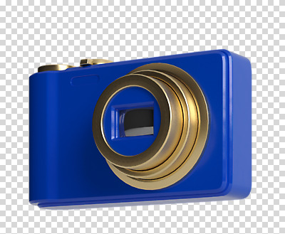 편집 편집이미지 사람없음 파란색 한개 3D소스 3D 카메라 금색 디지털카메라 디지털합성 오브젝트 PNG 편집소스 1 컬러 전자제품 파일형식