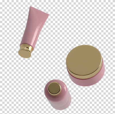 편집 편집이미지 분홍색 사람없음 한개 3D소스 3D 화장품 금색 디지털합성 오브젝트 PNG 편집소스 1 컬러 뷰티 파일형식