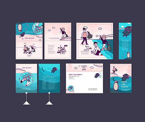 템플릿 배너 배너템플릿 여자 남자 바다 분홍색 자연 이벤트 여러명 성인 파란색 세트 자연보호 환경 그린캠페인 현수막 거북이 쓰레기 에코 펭귄 엽서 약도 소봉투 행사세트 행사템플릿 그린슈머 AI파일 캠페인 컬러 다수 지도 파충류 조류 편지봉투 사람 보호 편지 생태계 파일형식 벡터