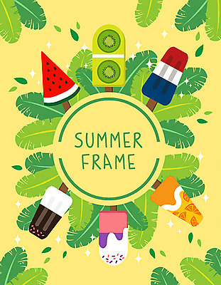 백그라운드 오렌지 일러스트 휴가 여름음식 수박 프레임 키위 사람없음 여름 여름휴가 바캉스 컬러풀 원형프레임 야자수잎 과일아이스크림 막대아이스크림 프레임일러스트 트로피컬아트 제철과일 국내일러스트 AI파일 계절 음식 컬러 잎 과일 아이스크림 원형 그림 제철 파일형식 벡터 여름_계절