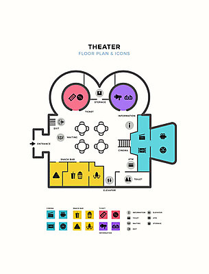 일러스트 안내 사람없음 컬러풀 상점 티켓 클래퍼보드 영화관 필름 오징어 콜라 팝콘 위치 영상 약도 3D안경 나쵸 영화티켓 평면도 건물배치도 층별배치도 국내일러스트 AI파일 안경 컬러 지도 디저트 연체동물 수중동물 표지판 극장 영화 그림 탄산음료 파일형식 벡터