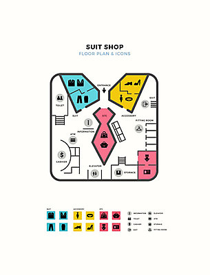 와이셔츠 가방 일러스트 바지 명함 넥타이 안내 정장 사람없음 컬러풀 상점 재킷 핸드백 벨트 하이힐 옷가게 위치 약도 정장구두 평면도 건물배치도 층별배치도 국내일러스트 AI파일 잡화 옷 구두 컬러 셔츠 지도 하의 외투 표지판 여성화 그림 파일형식 벡터