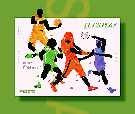 PSD 여자 남자 포스터 스포츠 일러스트 운동선수 농구 여러명 성인 취미 운동복 컬러풀 운동 구기 야구 테니스 야구선수 자신감 스윙 탁구 농구선수 열정 테니스선수 탁구선수 지오메트릭 국내일러스트 옷 감정 컬러 포즈 다수 건강 사람 파일형식