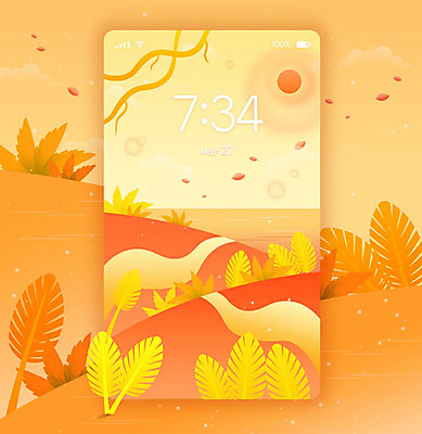 PSD 행복 길 시계 여행 백그라운드 잎 일러스트 자연 모바일 나뭇잎 따뜻함 풍경 사람없음 태양 주황색 봄 자유 시간 편안함 언덕 감성 욜로라이프 봄배경 국내일러스트 자연요소 식물 라이프스타일 계절 감정 컬러 컨셉 감각 생태계 파일형식