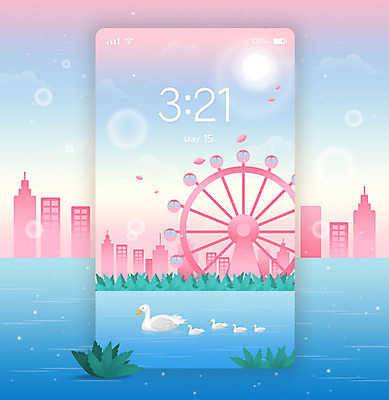 PSD 행복 호수 시계 분홍색 여행 백그라운드 여러마리 일러스트 자연 모바일 오리 따뜻함 풍경 빌딩 사람없음 파란색 봄 놀이공원 자유 시간 편안함 대관람차 감성 욜로라이프 봄배경 국내일러스트 라이프스타일 계절 감정 컬러 다수 컨셉 조류 건물 테마파크 감각 놀이기구 생태계 파일형식