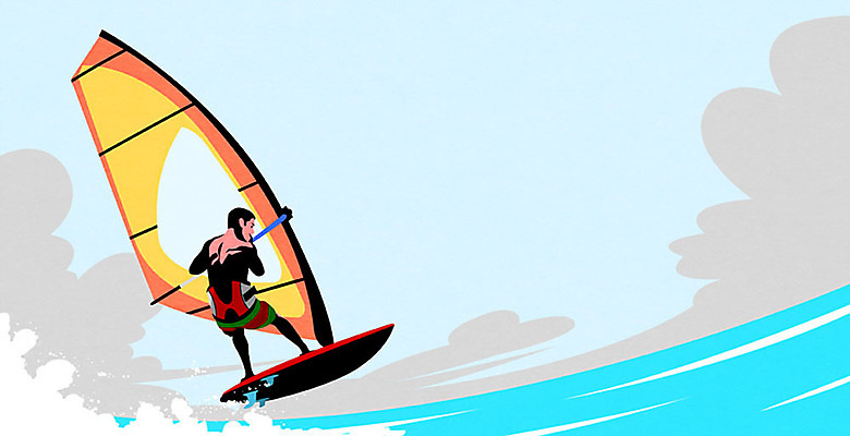 PSD 구름 남자 파도 바다 일러스트 하늘 휴가 한명 사람 성인 여름 레포츠 파란색 여름휴가 바캉스 윈드서핑 수상스포츠 즐거움 윈드서핑보드 성인남자한명만 국내일러스트 자연요소 1 계절 감정 스포츠 컬러 레저 남자한명만 성인남자만 파일형식 여름_계절