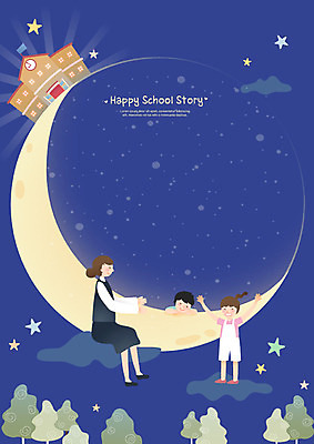 학생 여학생 여자 교육 남자 초등학생 어린이 남학생 일러스트 학교 프레임 밝음 초등학교 사람 소녀 소년 성인 세명 컬러풀 교사 꿈 달 초승달 즐거움 에듀 프레임일러스트 스쿨팩 국내일러스트 AI파일 자연요소 직업 감정 컬러 에듀케이션 파일형식 벡터