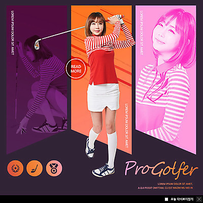 PSD 템플릿 여자 ZIP 스포츠 웹템플릿 골프 팝업 이벤트팝업 웹팝업 이벤트 20대 성인 세명 컬러풀 골프채 한국인 성인여자만 빅팝업 이미지템플릿 컬러 골프용품 사람 동양인 청년 구기 여자만 성인만 파일형식