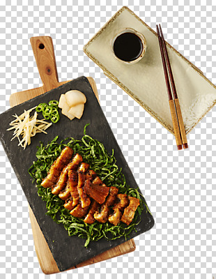 편집이미지 접시 음식 젓가락 고추 양파 사람없음 목재 하이앵글 소스 구이 슬라이스 깻잎 생강 장어구이 PNG 플랫레이 편집소스 나무 식기 뷰포인트 채소 재료 수저 양념 플랫 장어 생선요리 파일형식
