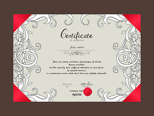 일러스트 프레임 사람없음 빨간색 축하 상패 테두리 당초문 수여 증명서 상장프레임 국내일러스트 AI파일 문양 컬러 컨셉 상_우승 파일형식 벡터