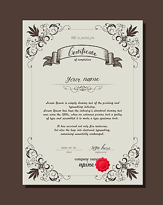 리본 일러스트 프레임 사람없음 갈색 축하 상패 테두리 서명 당초문 수여 증명서 상장프레임 국내일러스트 AI파일 문양 컬러 컨셉 상_우승 파일형식 벡터