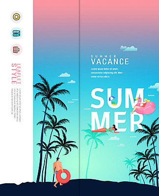 PSD 구름 템플릿 표지디자인 북디자인 출판디자인 여자 표지 남자 리플렛 2단접지 북커버 하늘 휴가 팜플렛 세명 여름 파란색 여름휴가 바캉스 야자수 플라밍고 튜브 그라데이션 성인만 플라밍고튜브 이미지템플릿 자연요소 나무 계절 컬러 조류 사람 파일형식 여름_계절