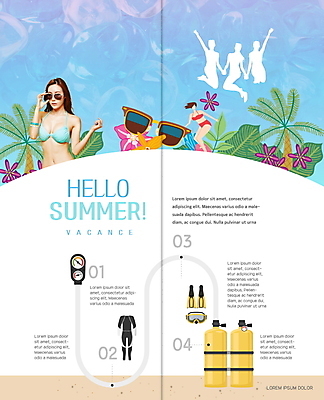 PSD 템플릿 표지디자인 북디자인 출판디자인 여자 내지 리플렛 2단접지 북커버 휴가 한명 팜플렛 20대 성인 여름 파란색 여름휴가 바캉스 비키니 한국인 스킨스쿠버용품 스킨스쿠버장비 워터파크 성인여자한명만 이미지템플릿 1 계절 수영복 스포츠용품 컬러 수영장 사람 동양인 청년 여자한명만 성인여자만 파일형식 여름_계절